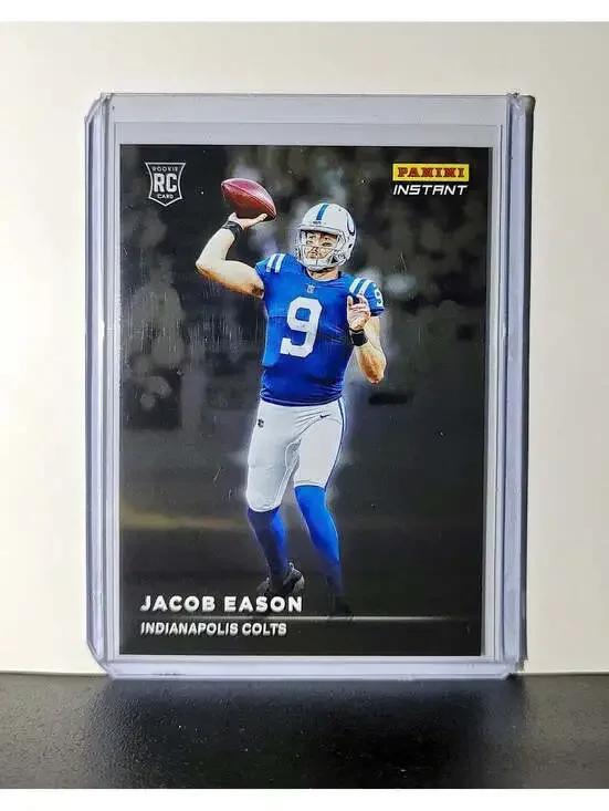 Jacob Eason Rookie 2020 Panini NFL #5 Rookie Spotlight Card Indianapolis Colts