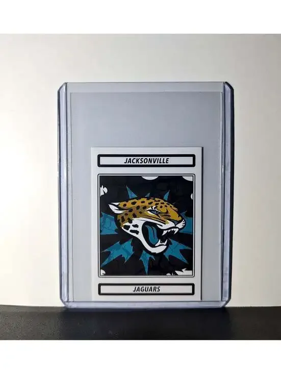 Jacksonville Jaguars Logo 2025 Panini NFL #214 Sticker