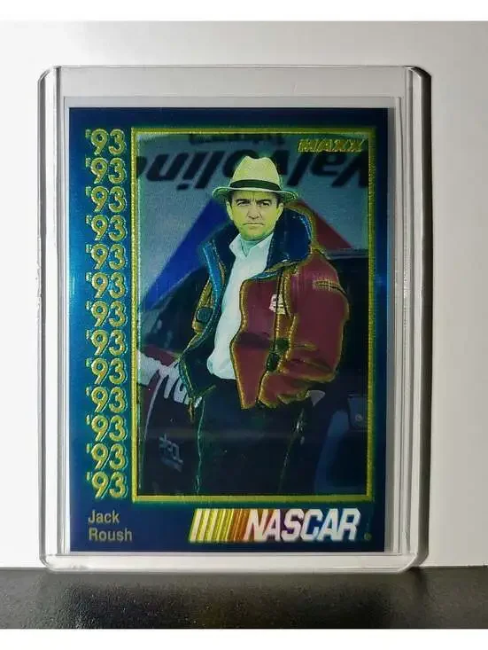 Jack Roush 1993 Maxx Premier Plus Racing #93 NASCAR Card Roush Racing