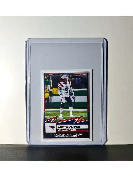 Jabrill Peppers 2025 Panini NFL #84 Sticker New England Patriots