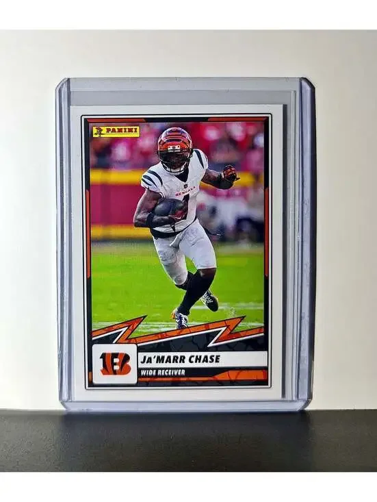 Ja'Marr Chase 2025 Panini NFL #46 Sticker Card Cincinnati Bengals