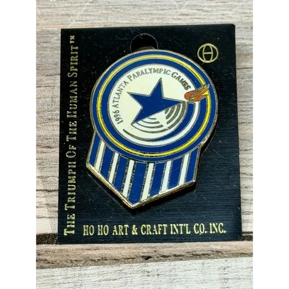 Vintage 1996 Atlanta Paralumpic Games Trading Pin