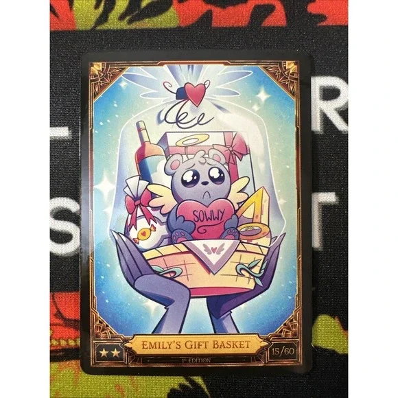 Hazbin Hotel Season 2 1st Edition Emily's Gift Basket 15/60 Non-Foil NM TCG