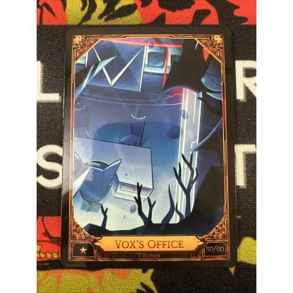 Hazbin Hotel Season 2 1st Edition Vox's Office 50/60 Non-Foil NM TCG
