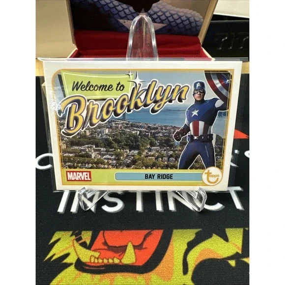 2026 Topps Marvel Brooklyn Collection Insert WB-1 Welcome To Brooklyn Bay Bridge