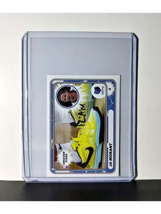 Ja Morant Sneaker Stars 2024-25 Panini NBA #48 Sticker Card Memphis Grizzlies