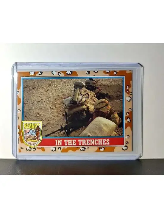 In the Trenches 1991 Topps Desert Storm #169 Card
