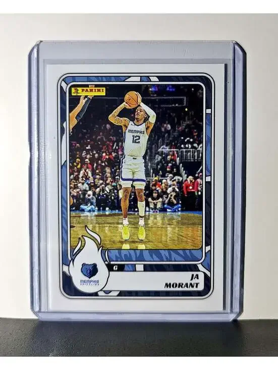 Ja Morant 2024-25 Panini NBA #46 Sticker Card Memphis Grizzlies