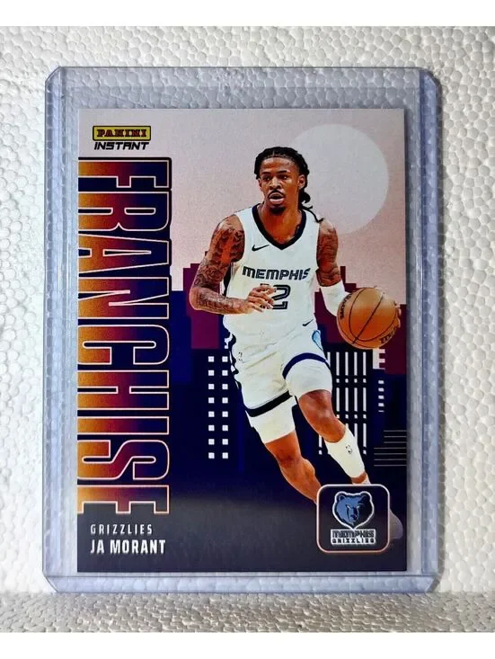 Ja Morant 2023-24 NBA #24 Franchise Basketball Card Memphis Grizzlies 1/485