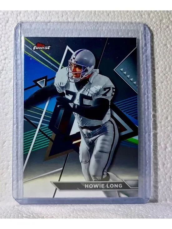 Howie Long 2023 Topps Finest NFL #226 Composite Football Card Oakland Raiders