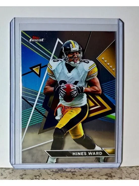 Hines Ward 2023 Topps Finest NFL #229 Football Card Pittsburgh Steelers