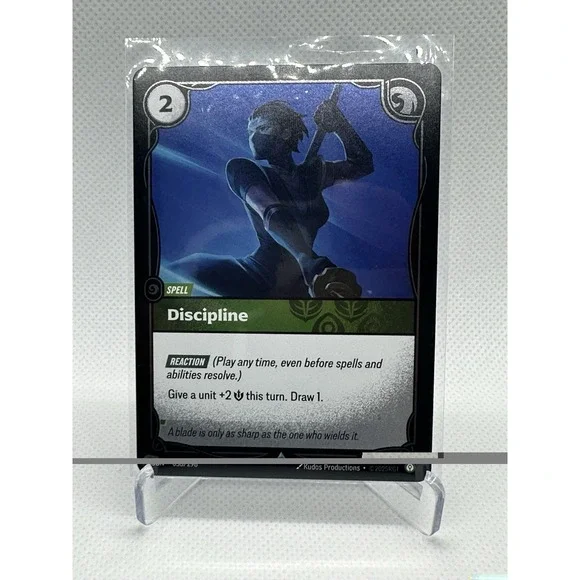 Riftbound Origins Discipline 058/298 OGN Foil NM