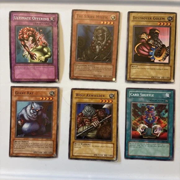 Yugioh Ultimate Offering Dest Golem Giant Rat Wolf Axwielder Stern Mystic +++