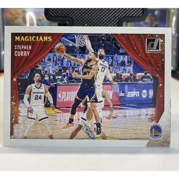 2021-22 PANINI DONRUSS BASKETBALL MAGICIANS #9 STEPHEN‎ CURRY WARRIORS NM/M