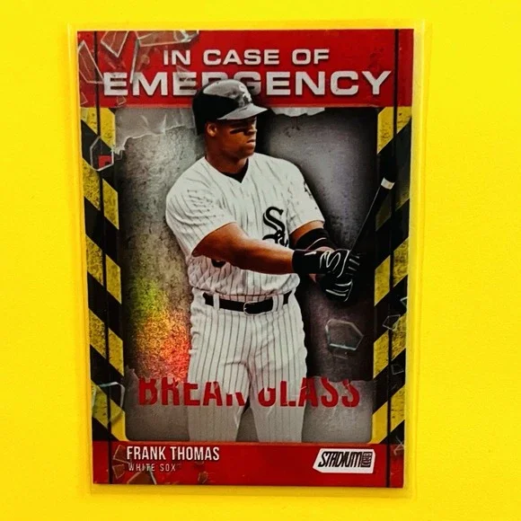 2025 Topps Stadium Club - Frank Thomas In Case‎ of Emergency #ICE-16 Insert