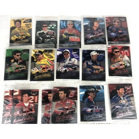 Nascar Race Cards Shoney's Special Fleer‎ Ultra 1997 Factory Sealed Ephemera Vtg