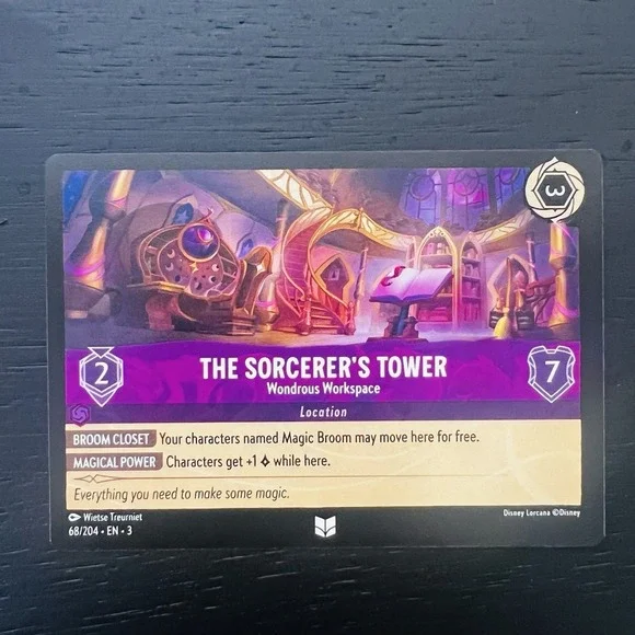 Disney Lorcana Into the Inklands‎ Uncommon Non Foil 68 The Sorcerer's Tower