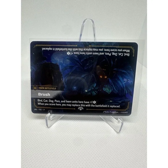 Riftbound Unleashed Vault Token Bird & Brush-Limited Promo Card Foil NM UNL