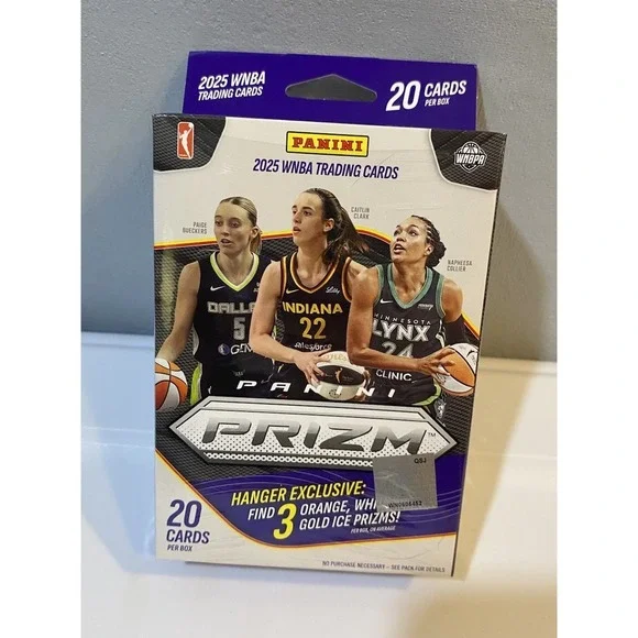 Caitlin‎ Clark 2025 Panini Prizm WNBA Basketball Hanger Box Factory Sealed
