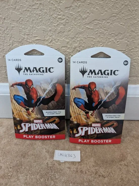 Magic: The Gathering - Spiderman - Play Booster Pack - 14 Cards / Booster - Foil