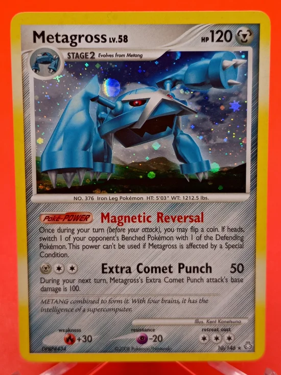 Metagross 10/146 Legends Awakened Holo Near Mint Pokémon