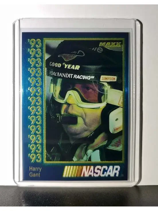 Harry Gant 1993 Maxx Premier Plus Racing #33 NASCAR Card Leo Jackson Motorsports
