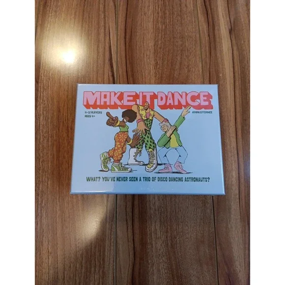 Make It Dance Card Game - All Star - 4-12 Players - Family game Ages‎ 4+