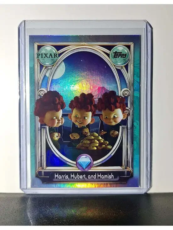 Harris, Hubert, and Hamish 2025 Topps Disney Wonder #147 Diamond Card Brave