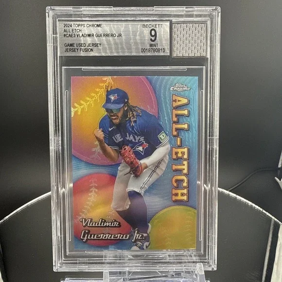 2024 Topps Chrome Logo fractor AllEtch Vladimir Guerrero Jr. BGS 9‎
