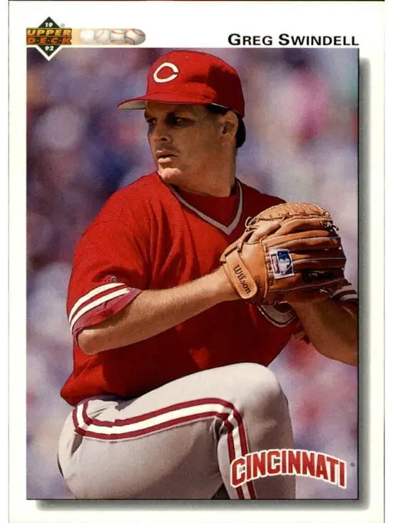 Greg Swindell 1992 Upper Deck MLB #765 Baseball Card Cincinnati Reds