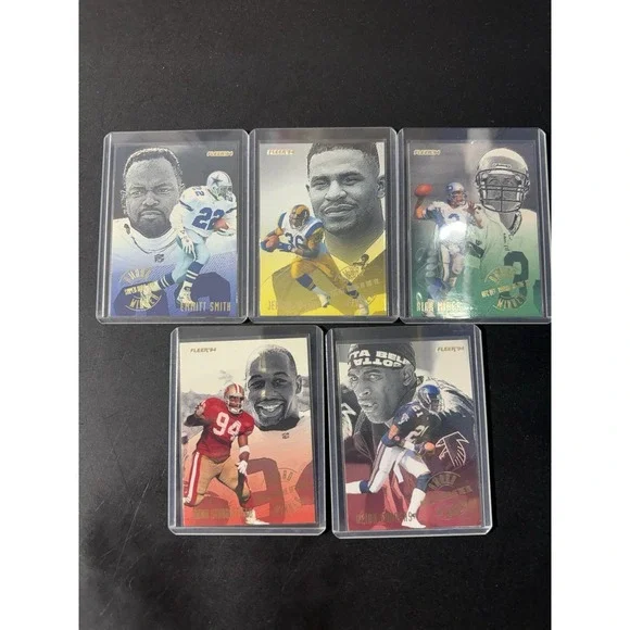 5 - 1994 Fleer Ultra Football Complete Set Award Winners‎ Insert Cards E Smith