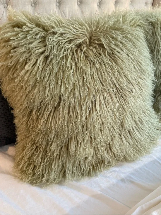 West Elm Mongolian Lamb Covers