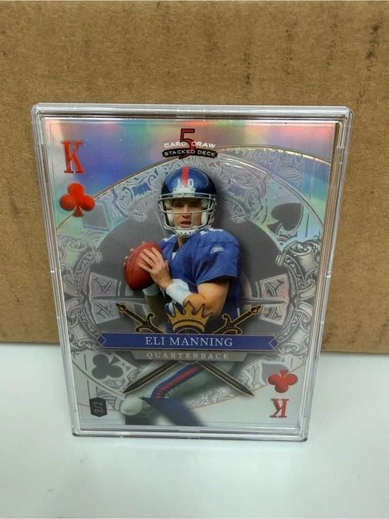 Eli Manning 2/6 2026 Wild Card 5 Card Draw - King Of Clubs
