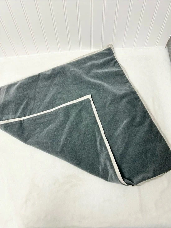 West Elm Classic Cotton Velvet pillow cover
