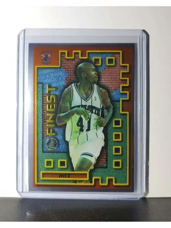 Glen Rice 1995-96 Topps Finest NBA #M32 Mysterly Hornets