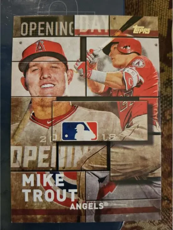 Mike Trout - 2018 Topps Opening Day Insert #OD-8 - RAW Mint