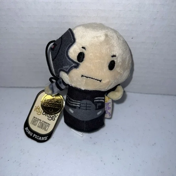 Hallmark Itty Bittys Picard Borg LOCUTUS Star Trek First Contact Special Ed NWT