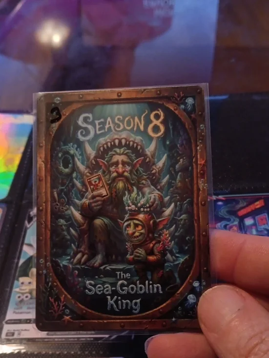 Season 8 The Sea-Goblin King Collectible Card