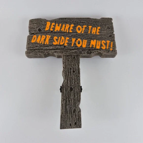Star Wars Beware of the Dark Side You Must Faux Wood Sign Wall Decor