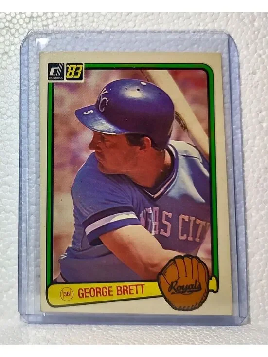 George Brett 1983 Donruss MLB #338 Baseball Card Kansas City Royals
