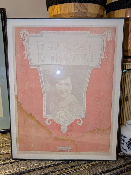 Rare 1918 Antique Sheet Music  