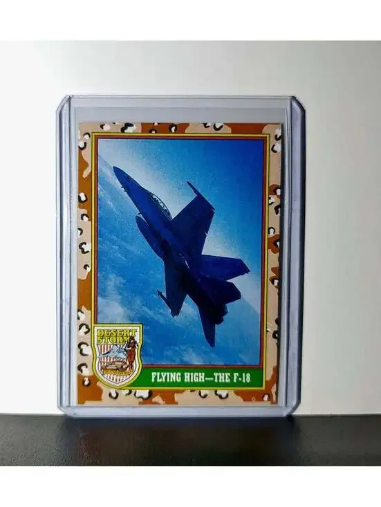 Flying High – The F/A-18 1991 Topps Desert Storm #27 Card