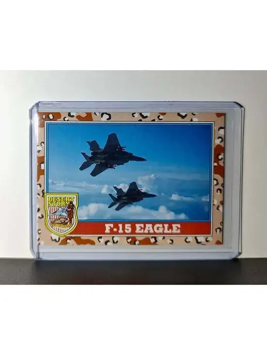 F-15 Eagle 1991 Topps Desert Storm #109 Card