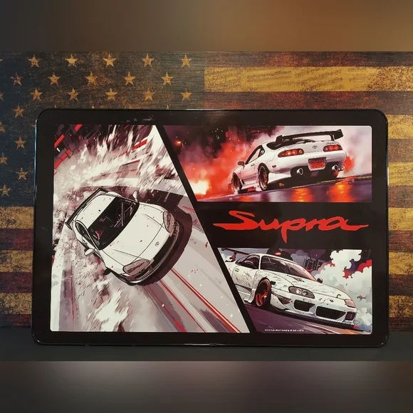 Toyota Supra wall decore