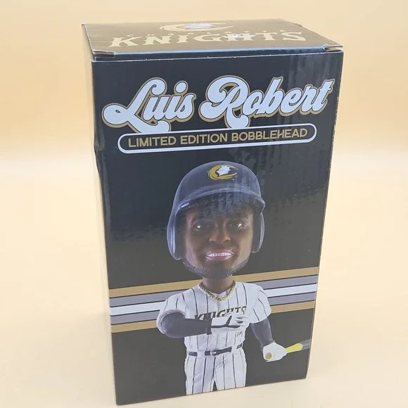 Luis Robert Charlotte Knights Bobblehead Minor League Baseball 2019 Brand New