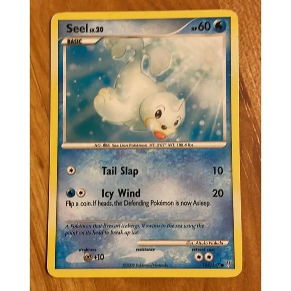 Seel‎ Pokémon Card