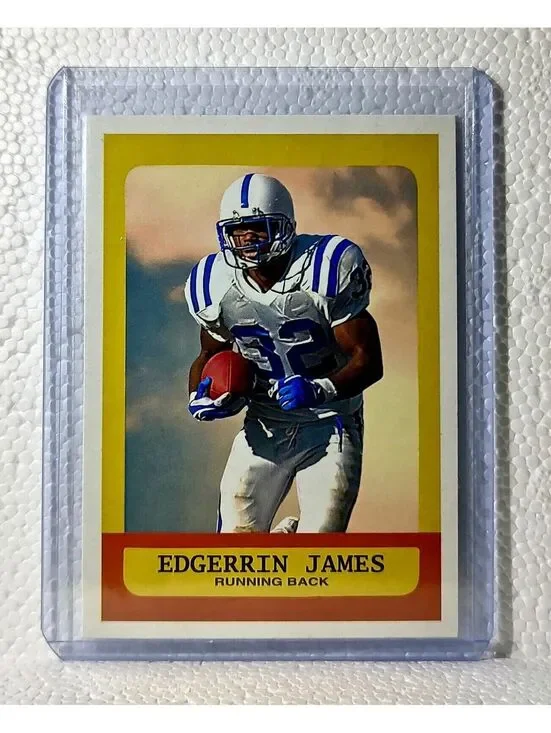 Edgerrin James 2023 Topps NFL #359 Composite Football Card Indianapolis Colts