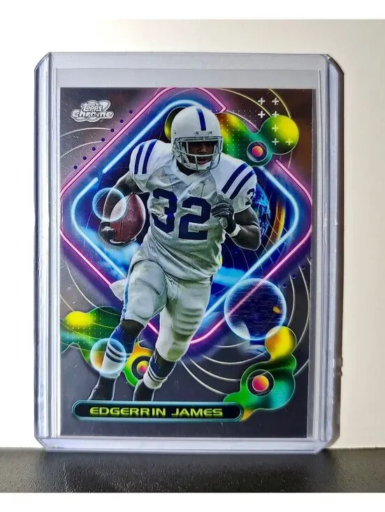 Edgerrin James 2023 Topps Chrome Cosmic NFL #272 Card Indianapolis Colts