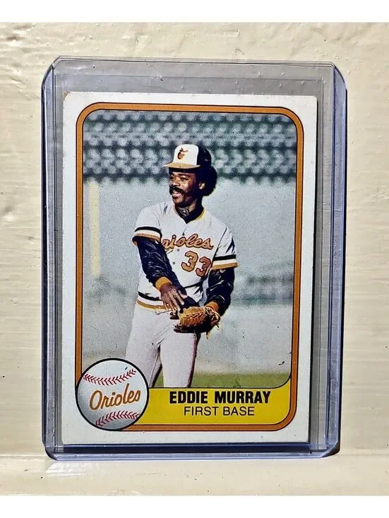 Eddie Murray 1981 Fleer MLB #184 Baseball Card Baltimore Orioles