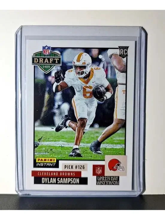 Dylan Sampson Rookie 2025 NFL Draft #33 Football Card Cleveland Browns 1 of 740